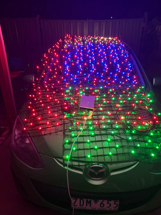 RGB 5V Controllable net light